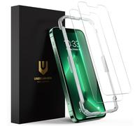 UNBREAKcable Lot de 2 protections d'écran pour iPhone 13 Pro Max/iPhone 14 Plus, verre trempé incassable [cadre d'installation facile] [dureté 9H] [99,99 % HD transparent] pour iPhone 6,7"