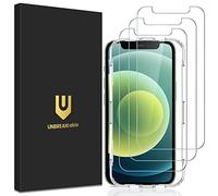 UNBREAKcable Lot de 3, Verre Trempé pour iPhone 12 Mini (5,4 Pouce) -Vitre HD Dureté 9H Film Protection écran pour iPhone 12 Mini- [Anti-Rayures, Anti-Traces de Doigts, sans Bulles]