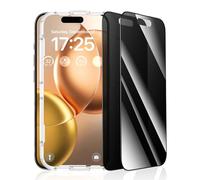 UNBREAKcable Verre Trempé Anti Espion pour iphone 15 Pro 6,1 Pouces, Bord Noir Integrale Protection Écran [Lot de 2], Film Protecteur Vitre [Résistant aux Rayures, Anti-Traces de Doigts]