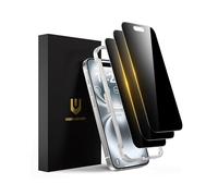 UNBREAKcable Verre Trempé Anti-Espion pour iPhone 16 Plus (6,7 Pouces), Film Protection D'écran avec Outil d'Installation Facile [anti-rayures, anti-traces de doigts et sans bulles] - Lot de 3