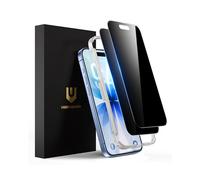 UNBREAKcable Verre Trempé Anti-Espion pour iPhone 17 (6,3 Pouces), Film Protection D’Écran Incassable avec Cadre d’Installation Facile [Dureté 9H] - Lot de 2