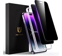 UNBREAKcable Verre Trempé Pour iphone 14 Pro Max Anti Espion 6,7 Pouces, Protection Écran Pour iphone 14 Pro Max [Lot de 2], Film Protecteur Vitre [Résistant aux Rayures, Anti-traces de Doigts]