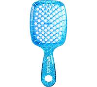 FHI Heat UNbrush Mini Brosse à Cheveux Démêlante et Aérée, Brossage sans Douleur, tous Types de Cheveux, Secs ou Mouillés, Picots DuoFlex Antistatiques, Manche Léger, Bleu saphir