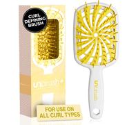 Unbrush Plus Curly Hair Brush For Gentle And Effective Detangling On Wet Or Dry Fragile Hair Types,Detangling Brush With 84 Ultraflex Bristles,Ultra Light,Ventilated.[O29]