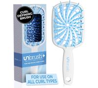 Unbrush Plus Curly Hair Brush For Gentle And Effective Detangling On Wet Or Dry Fragile Hair Types,Detangling Brush With 84 Ultraflex Bristles,Ultra Light,Ventilated.[O28]