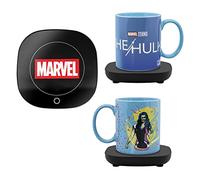 Uncanny Brands Marvel She Hulk Chauffe-tasse avec tasse - Garde votre boisson préférée au chaud - Arrêt automatique