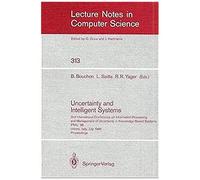 Uncertainty And Intelligent Systems