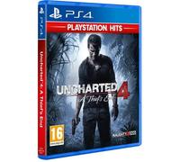 Sony, Uncharted 4 PS4, 1 Joueur, Mode Multijoueurs Disponible, Version Physique avec CD, En Français, PEGI 16+, Jeu pour PlayStation 4