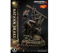 Uncharted 4: A Thief's End Statuette Ultimate Premium Masterline 1/4 Nathan Drake Deluxe Bonus Version 69 cm