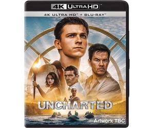 Uncharted Blu-ray 4K + Bluray (2022) Edition Française