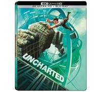 Uncharted – 4K Ultra HD + Blu-ray – Édition Boîtier Steelbook