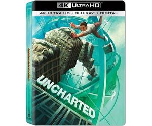Uncharted (Steelbook With Ring) [Ultra Hd] Ltd Ed, With Blu-Ray, Steelbook, 4