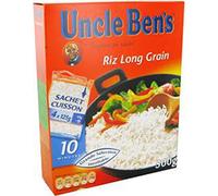 Uncle Ben’s Riz Long Grain 500g (lot de 6)