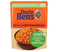 UNCLE BEN'S Riz à la méditerranéenne Express 2 Min au Micro-onde/Poêle 250g