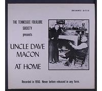UNCLE DAVE MACON - at home DAVIS UNLIMITED 101 (LP vinyl record)
