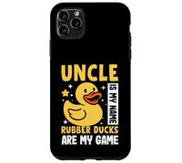 Uncle is My Name Canards en Caoutchouc sont Mon Jeu Canard en Caoutchouc Coque pour iPhone 11 Pro Max
