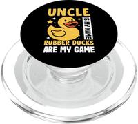Uncle is My Name Canards en Caoutchouc sont Mon Jeu Canard en Caoutchouc PopSockets PopGrip pour MagSafe