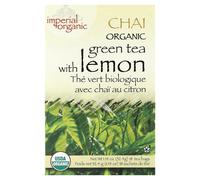Uncle Lee's Tea, Impérial Biologique, Thé Vert au Chai Citron, 18 Sachets de Thé, 1,14 oz (32,4 g)