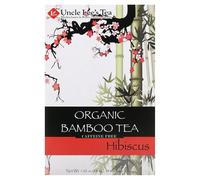 Uncle Lee's Tea, Thé de Bambou Biologique, Hibiscus, Sans Caféine, 18 Sachets, 1,02 oz (28,8 g)