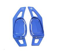 UNCLE LIAO 2 pièces en voiture volant changement de vitesse palette lame manette de vitesse adapté pour Audi S3/RS3 2015-2016 extensions de changement de volant.,B-Blue