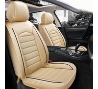 UNCLE LIAO Cuir Voiture Ensembles De Housses Siège pour VW Tiguan (5N) 1.Gen 2009-2011 2012 2013 2014 2015 2016 onfortables Imperméable Respirant Interieu Accessoire.,C-Beige Style