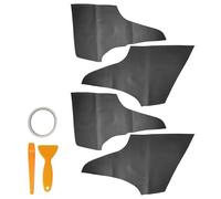 UNCLE LIAO Garniture de Couverture de Panneau d'accoudoir de Porte de Voiture Couverture de Panneau de Porte pour Toyota Corolla 2009-2013.