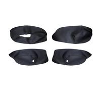 UNCLE LIAO Garniture de Couverture de Panneau d'accoudoir de Porte de Voiture Couverture de Panneau de Porte pour VW Golf 4 MK4 Jetta 1998-2005.,Black