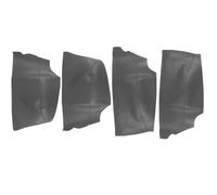 UNCLE LIAO Garniture de Couverture de Panneau d'accoudoir de Porte de Voiture Couverture de Panneau de Porte pour Toyota Verso 2009-2015.,Black