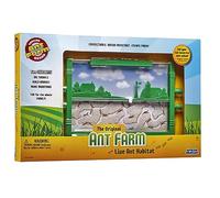 Uncle Milton Original-Ameisenfarm, Basic Fun, 00015, enthält 4 Ameisenports, um die Ameisenfarm mit anderen Habitats zu verbinden, klassisches Lernspielzeug für Kinder, Jungen und Mädchen, Spielzeug für draußen, ab 6 Jahren