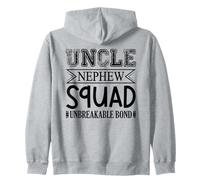 Uncle Nephew Squad Unbreakable Bond Family Sweat à Capuche