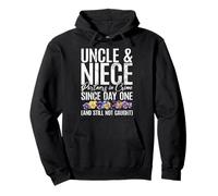 Uncle & Niece Partners in Crime Since Day One Oncle Humour Sweat à Capuche
