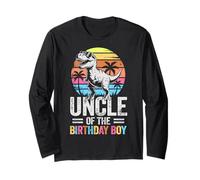 Uncle of The Birthday Party Outfit Dinosaure Oncle Manche Longue