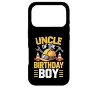 Uncle of The Birthday Party Outfit Excavator Crew Oncle Coque pour iPhone 17 Pro