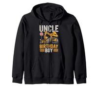 Uncle of The Birthday Party Outfit Excavator Crew Oncle Sweat à Capuche