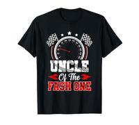 Uncle of The Fast One 1er Anniversaire Voiture de Course Famille T-Shirt