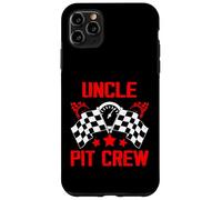 Uncle Pit Crew Race Car Anniversaire Fête Racing Famille Coque pour iPhone 11 Pro Max