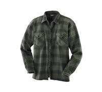 Uncle Sam Chemise polaire Olive/Noir XXL