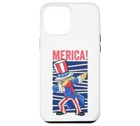 Uncle Sam Dabbing 4th of July Merica Hommes Femmes Enfants Adultes Coque pour iPhone 12 Pro Max