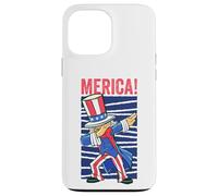 Uncle Sam Dabbing 4th of July Merica Hommes Femmes Enfants Adultes Coque pour iPhone 13 Pro Max