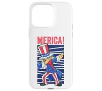 Uncle Sam Dabbing 4th of July Merica Hommes Femmes Enfants Adultes Coque pour iPhone 15 Pro Max