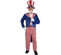 Uncle Sam Fancy Dress Costume X-Large