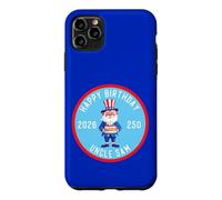 Uncle Sam Patriotique 4 Juillet 2026 Anniversaire de l'Amérique Coque pour iPhone 11 Pro Max