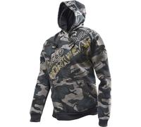 Uncle Sam Sweathoody Oliv Camouflage/Noir L