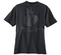 Uncle Sam - T-Shirt de Sport - Homme - Noir - XXX-Large