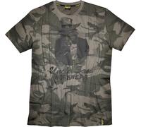 Uncle Sam T-shirt Olive camouflage/noir M