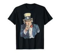 Uncle Sam USA Pride - Design américain emblématique T-Shirt Graphique avec Valeur
