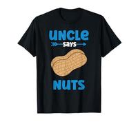 Uncle Says Nuts - Boy Gender Reveal Auntie - Team Boy T-Shirt