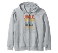 Uncle The Man The Myth The Bad Influence Sweat à Capuche
