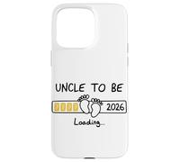 Uncle to Be 2026 Loading Family Oncle 2026 Nouveau bébé Parent Coque pour iPhone 15 Pro Max