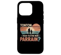 Uncle Would You Be My Godfather Gift Request Future Godfathe Coque pour iPhone 16 Pro